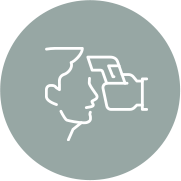 アイコン:出退勤時の体温検査