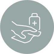 アイコン:アルカリ電解水による